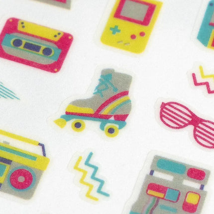 NB Retro Pop Yuru-Bun Stickers close up