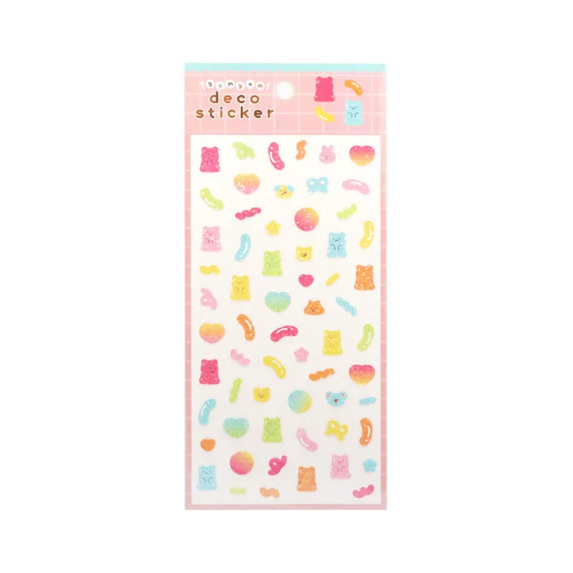 WORLD CRAFT Hologram Gummy Stickers