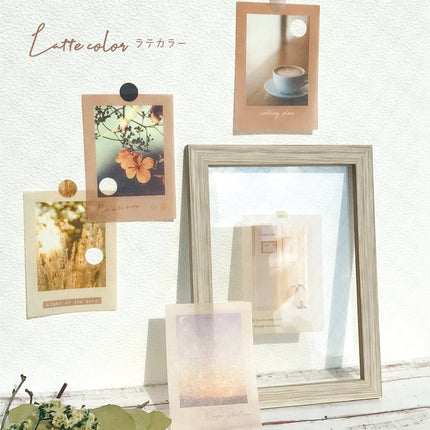 HAPILA 3 Ways Frame Sticker Latte