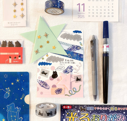 Starry Neko postcard