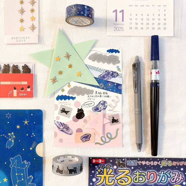 Starry Neko postcard