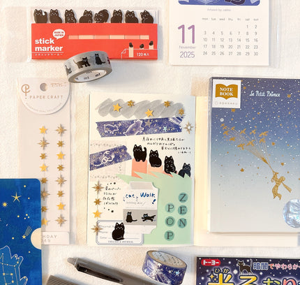 Starry Neko postcard