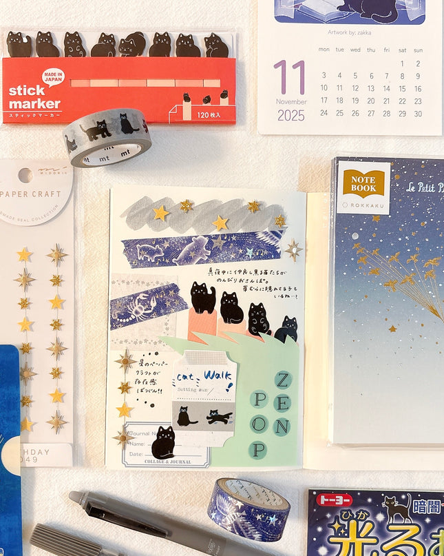 Starry Neko postcard