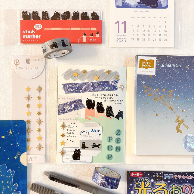 Starry Neko postcard