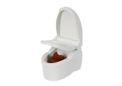 IWAKO Eraser - Poop & Toilet