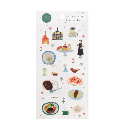KAMIISO SANSYO SAIEN Miki Tamura Masking Sticker - Parlor