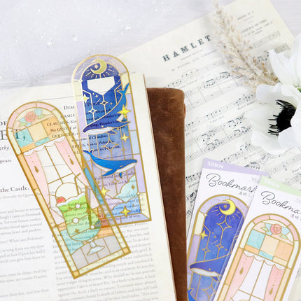 KAMIISO SANSYO SAIEN Transparent Bookmark