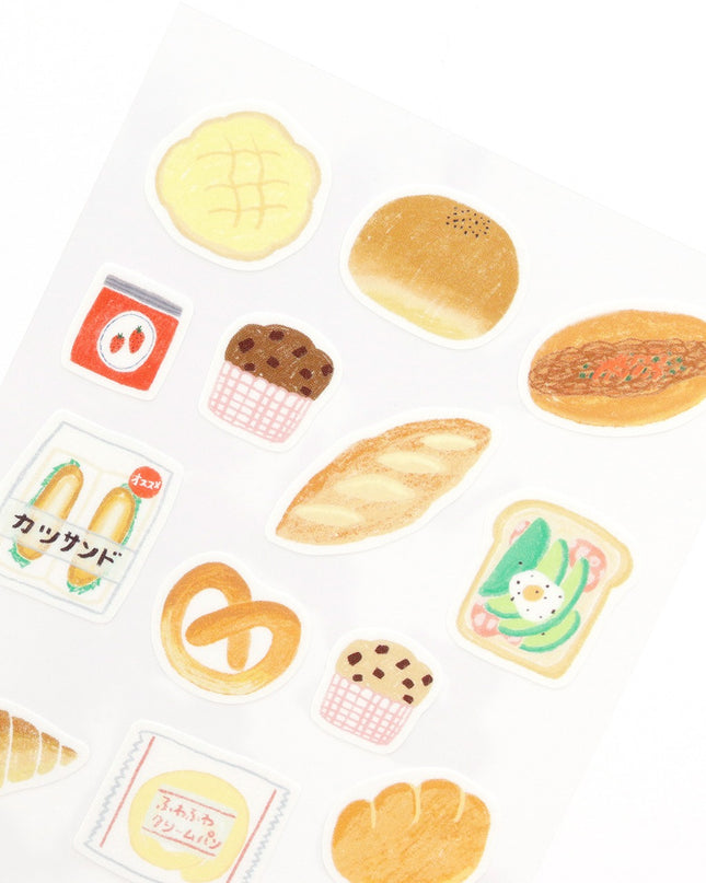 KAMIISO SANSYO SAIEN x Tomatomayu Masking Stickers - Nice Day!!! Bakery up
