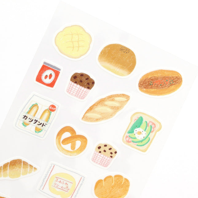 KAMIISO SANSYO SAIEN x Tomatomayu Masking Stickers - Nice Day!!! Bakery up