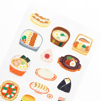 KAMIISO SANSYO SAIEN x Tomatomayu Masking Stickers - Nice Day!!! Lunch Time