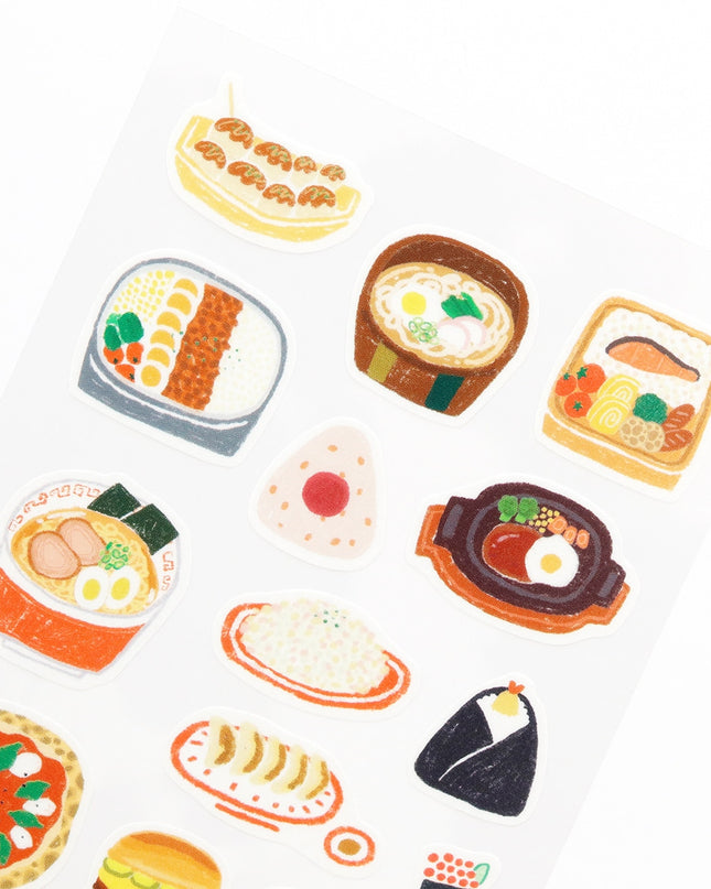 KAMIISO SANSYO SAIEN x Tomatomayu Masking Stickers - Nice Day!!! Lunch Time