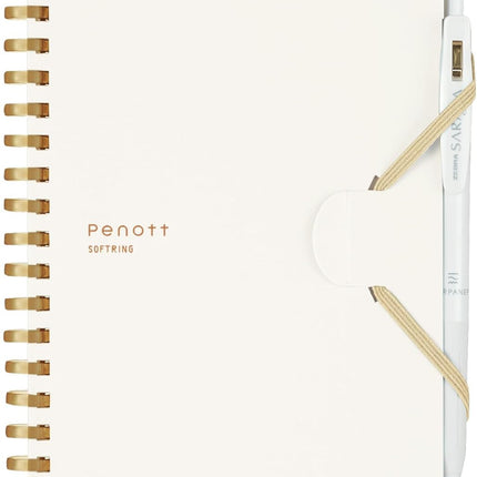 KOKUYO Soft Ring Penott Notebook A5/B5 Slim – 5mm Grid (70 Sheets)