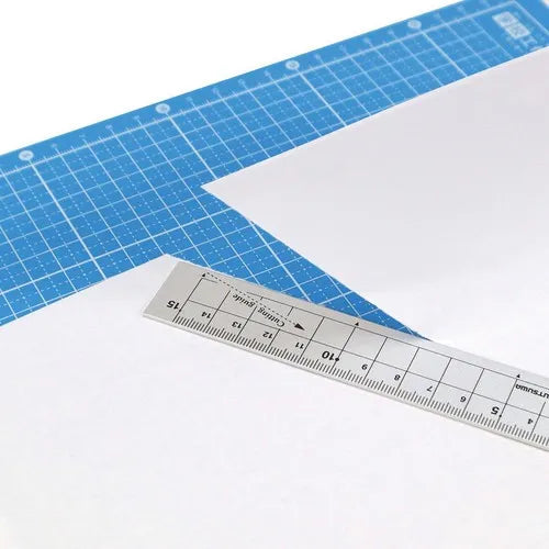 KUTSUWA Aluminium Ruler 15cm (XS03SV)