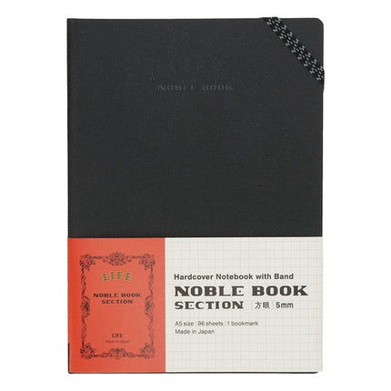 LIFE Noble Book A5 – 5mm Grid (96 Sheets)
