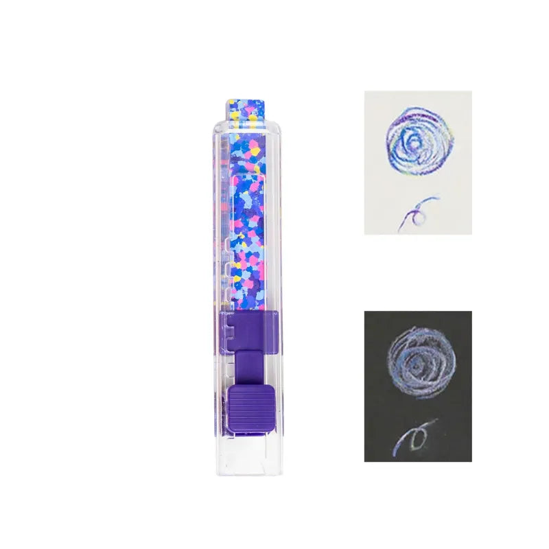 MIDORI Decoration Crayon – Marble & Dual-Color Journal Crayon