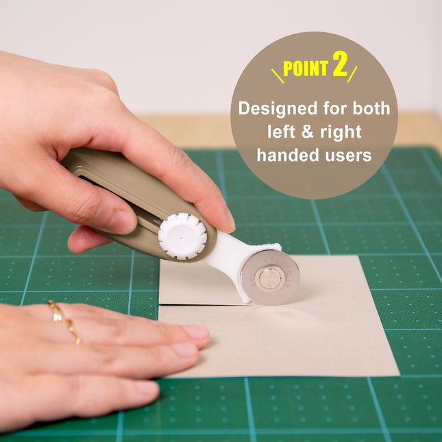 NT Rolling Cutter - RO-FR28 (Freestyle Cut) for both left and right handed users
