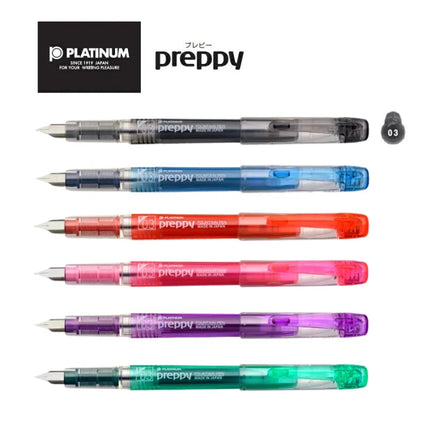 PLATINUM Preppy Fountain Pen (Fine) PSQ-300