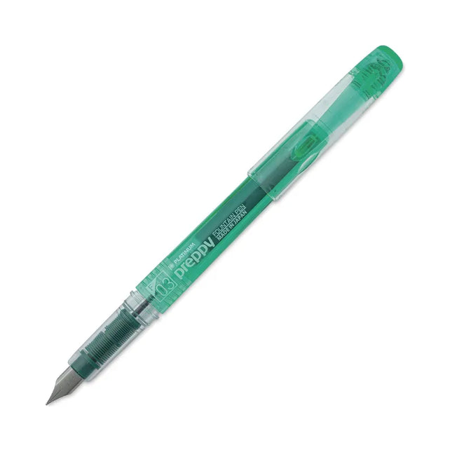 PLATINUM Preppy Fountain Pen (Fine) PSQ-300 Green
