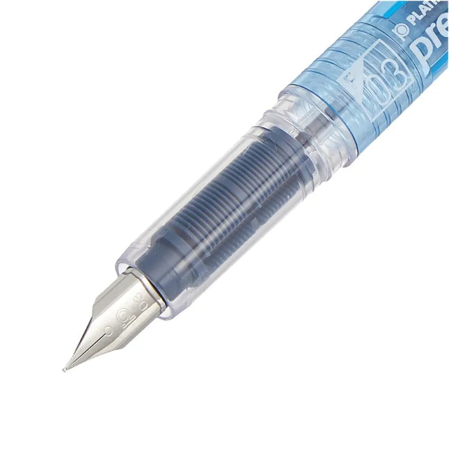 PLATINUM Preppy Fountain Pen (Fine) PSQ-300 Nib close up