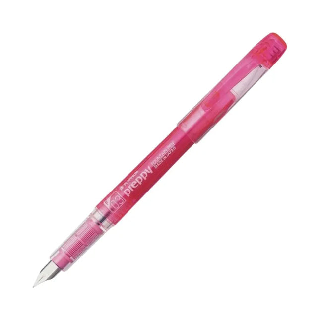 PLATINUM Preppy Fountain Pen (Fine) PSQ-300 Pink
