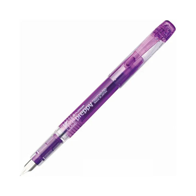 PLATINUM Preppy Fountain Pen (Fine) PSQ-300 Purple
