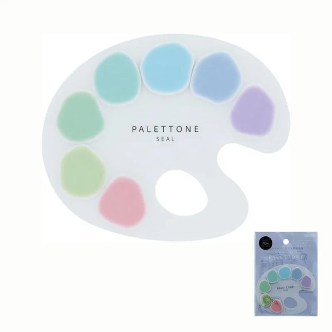 SUN-STAR Paint Palette-Style Stickers Palettone
