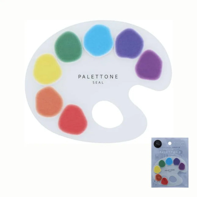 SUN-STAR Paint Palette-Style Stickers Palettone