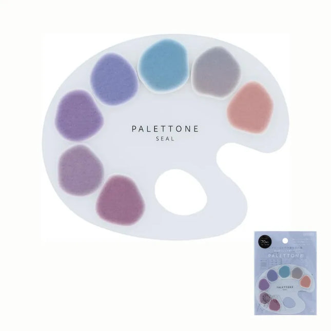 SUN-STAR Paint Palette-Style Stickers Palettone