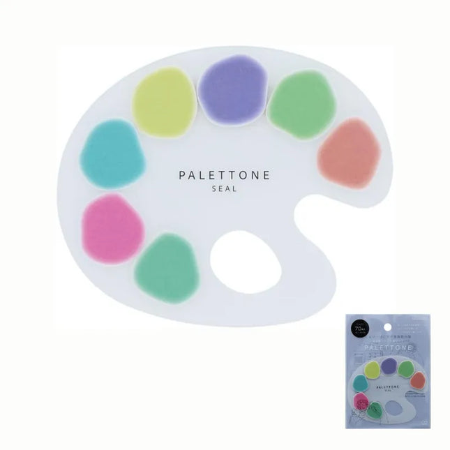 SUN-STAR Paint Palette-Style Stickers Palettone