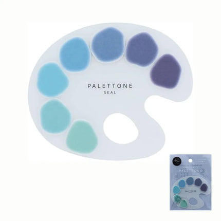 SUN-STAR Paint Palette-Style Stickers Palettone