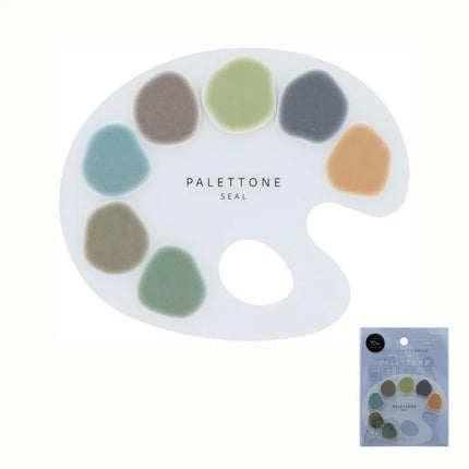 SUN-STAR Paint Palette-Style Stickers Palettone