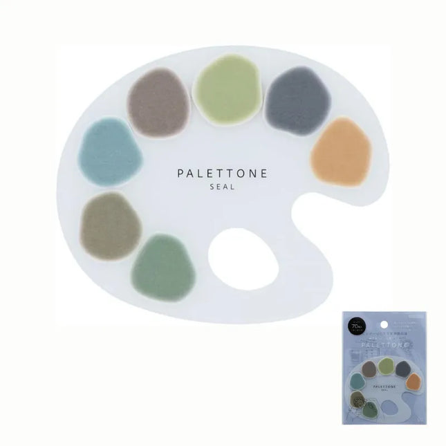 SUN-STAR Paint Palette-Style Stickers Palettone