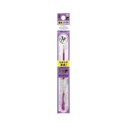 Pilot Hi-Tec-C Coleto Gel Ink Refill 0.4mm