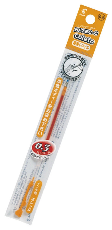 Pilot Hi-Tec-C Coleto Gel Ink Refill 0.4mm