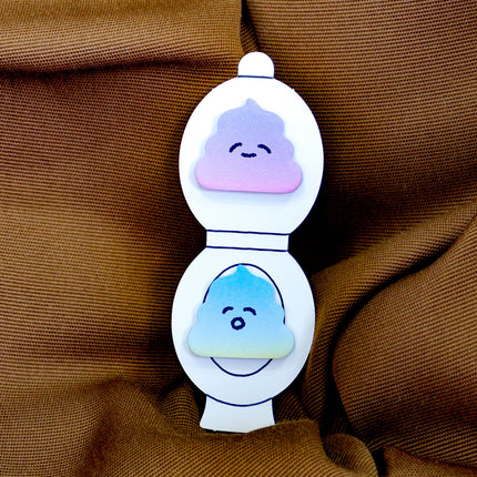 ZENPOP Poop and Toilet Sticky Notes