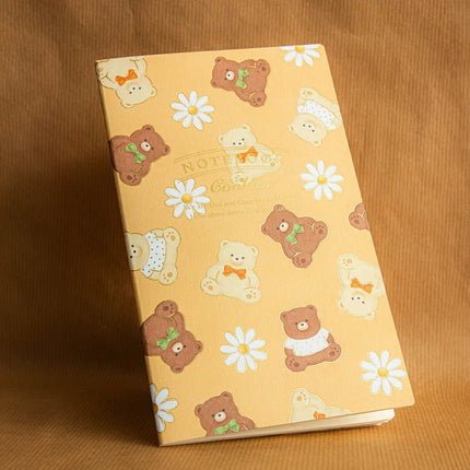 ROKKAKU x cafe teddy Slim Notebook A5 Cookie