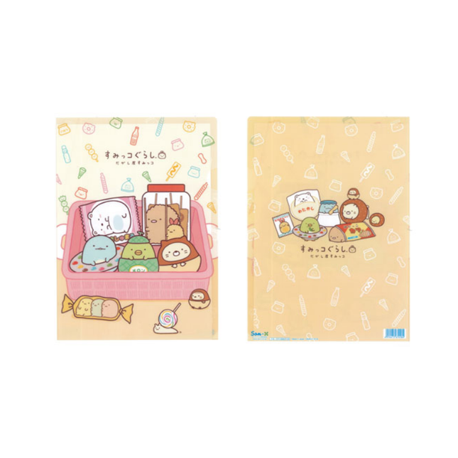 SAN-X Sumikko Gurashi Clear Folder A4