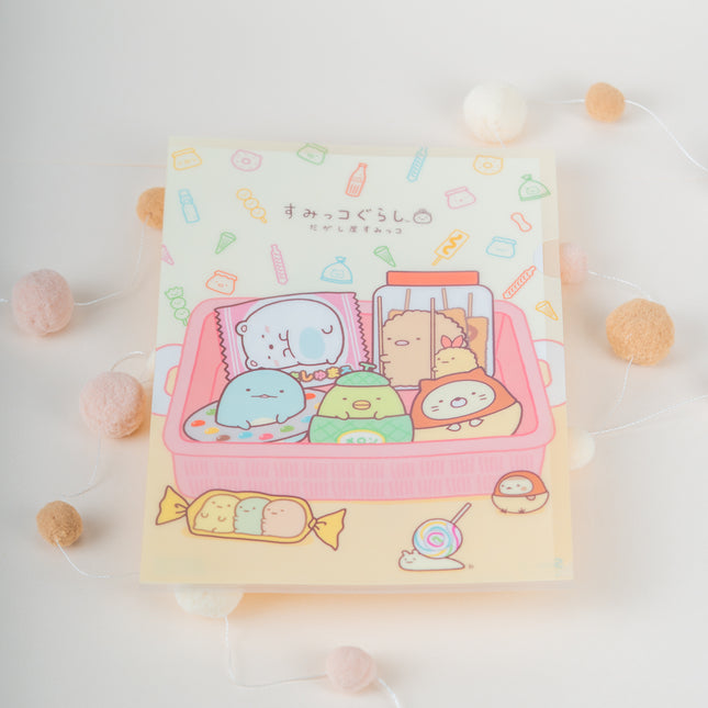 SAN-X Sumikko Gurashi Clear Folder A4