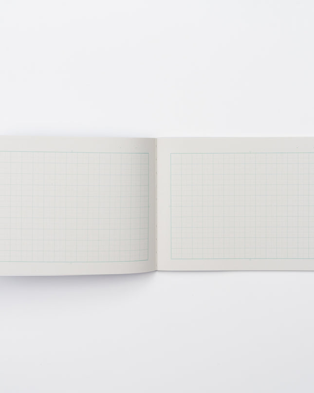 APICA 5mm Grid Half Size Notebook