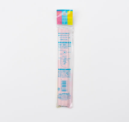 SAKURA CRAYPAS Kakikata Hexagonal Pencil Pink 2B (3pcs) back