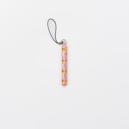 ZENPOP Good Luck Ball Pen Strap pink