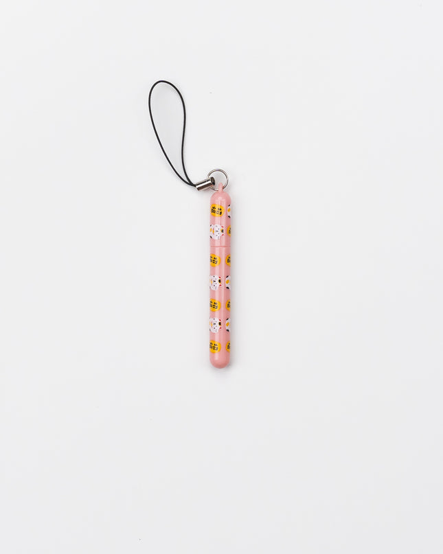 ZENPOP Good Luck Ball Pen Strap pink