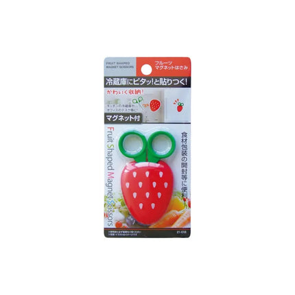SEIWA PRO Fruit Shaped Magnet Scissors strawberry