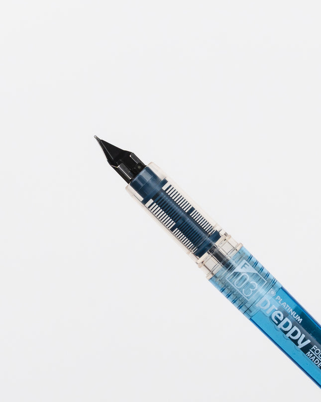 PLATINUM Preppy Fountain Pen F blue