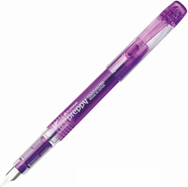 PLATINUM Preppy Fountain Pen (Fine) Purple