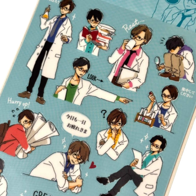 MIND WAVE Ikemen Stickers - Science Boys close up