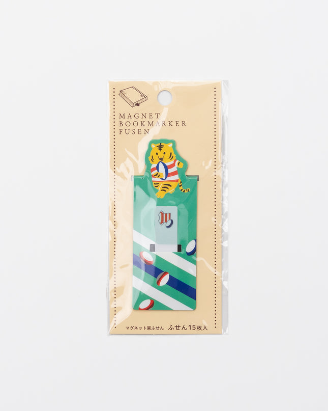 HISAGO Magnet Bookmark Fusen tiger