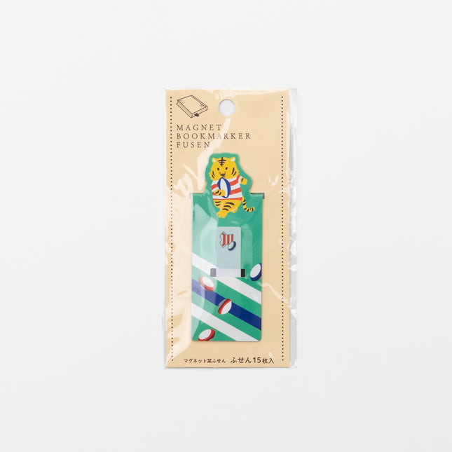 HISAGO Magnet Bookmark Fusen tiger