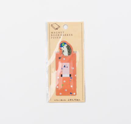 HISAGO Magnet Bookmark Fusen hedgehog