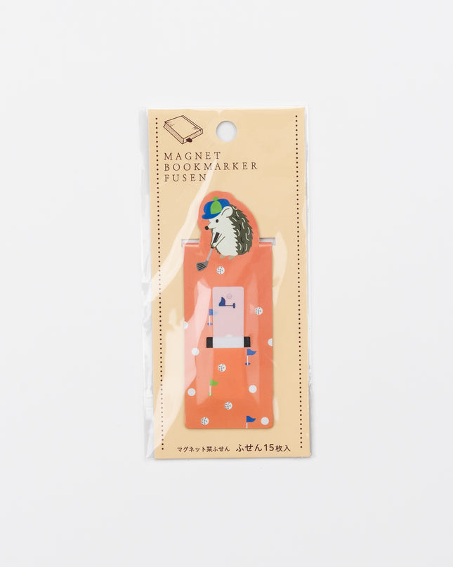 HISAGO Magnet Bookmark Fusen hedgehog